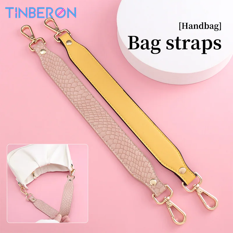 TINBERON Short Bag Strap Women\'s Bag Shoulder Strap Replacement Handbag Handle Strap Leather Purse Bag Strap Handbag Accessories