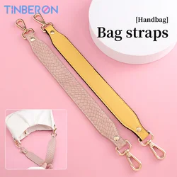 Tinberon-女性用ショートバッグストラップ,女性用ショルダーストラップ,交換用ハンドバッグハンドル,レザーウォレット,ハンドバッグアクセサリー