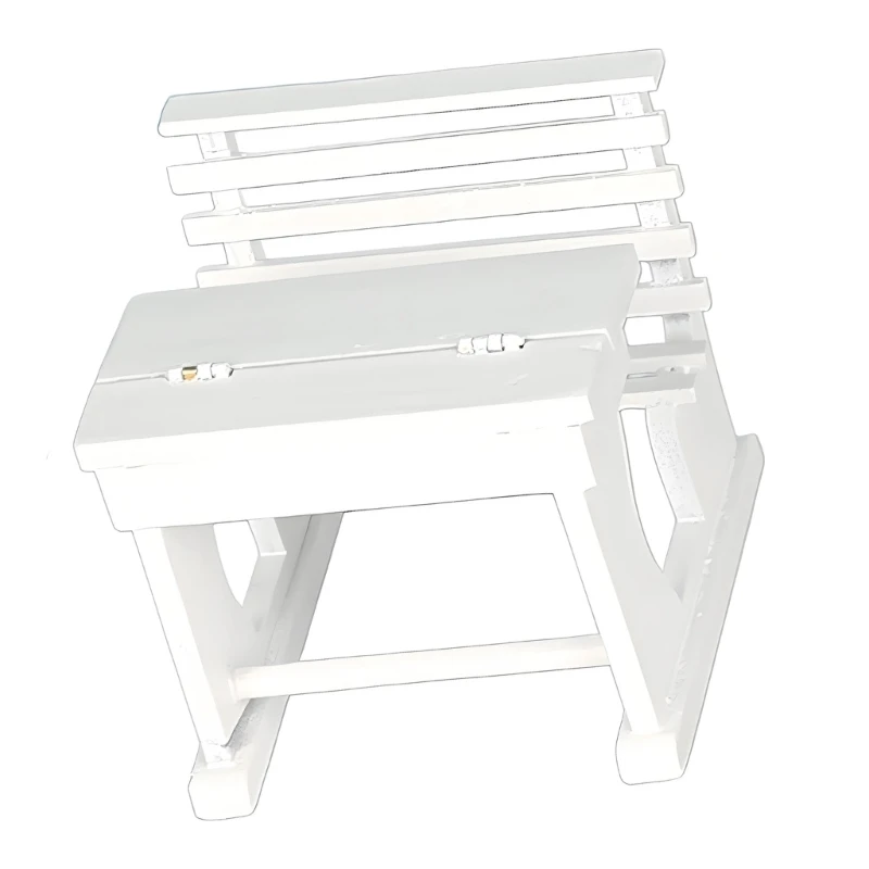 Wooden Mini Study Desk For Model Room Decoration 1:12 Scale Version 15UB