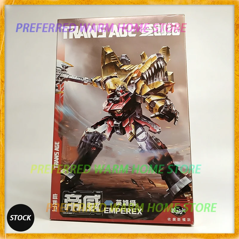 

In Stock CANG-TOYS BRONTOSOLIOD EMPEREX Grimlock Tyrannosaurus T-rex Small size Dinosaur Deformation Model Toys TRANS AGE