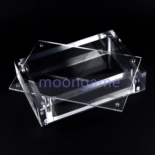 Imagen 2 del producto Caja acrílica de protección para consola de juegos GB, GBA, GBC, GBM, GBP, GBA SP, NDSL, New 2DS XL, GW, transparente, 1 unidad