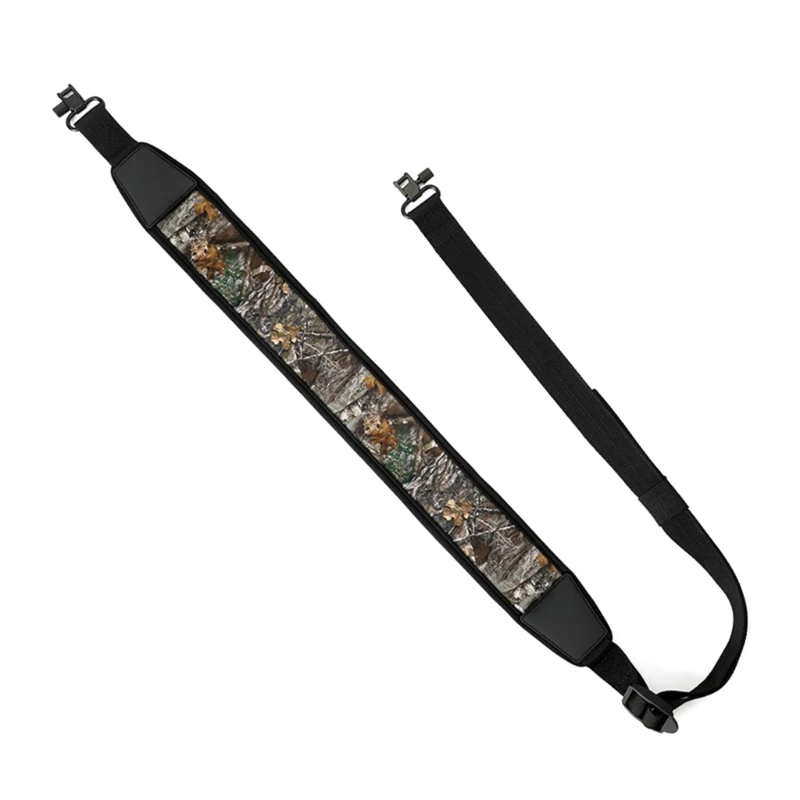 Adjustable Sling Hunting Rifles Strap Durable Shoulder Padded Strap Double Point Rope Tactically Sling Shoulder Strap