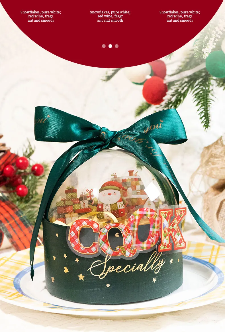 Journal GO 108 Stück Weihnachts-Alphabet- & Zahlen-PET-Aufkleber mit Stitch-Effekt, Schneemann- & Zug-Motiven für Scrapbooking, Planer, Karten – Detail 12