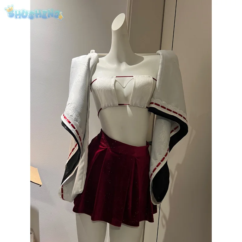 أزياء أنيمي أزور لين التأثيرية Minaase Koratori الجلد الساحرة فستان موحد جديد عباءة أغطية الرأس بدلة امرأة حلوة للهالوين كرنفال