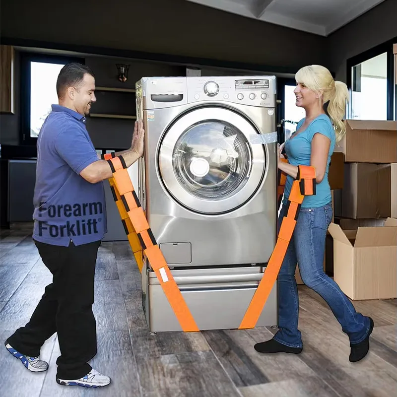 Furniture Moving Carrying Straps Shoulder Forearm Carry Rope Lift Heavy Furniture Transport Belt Ropes Lifting Cord Moving Strap