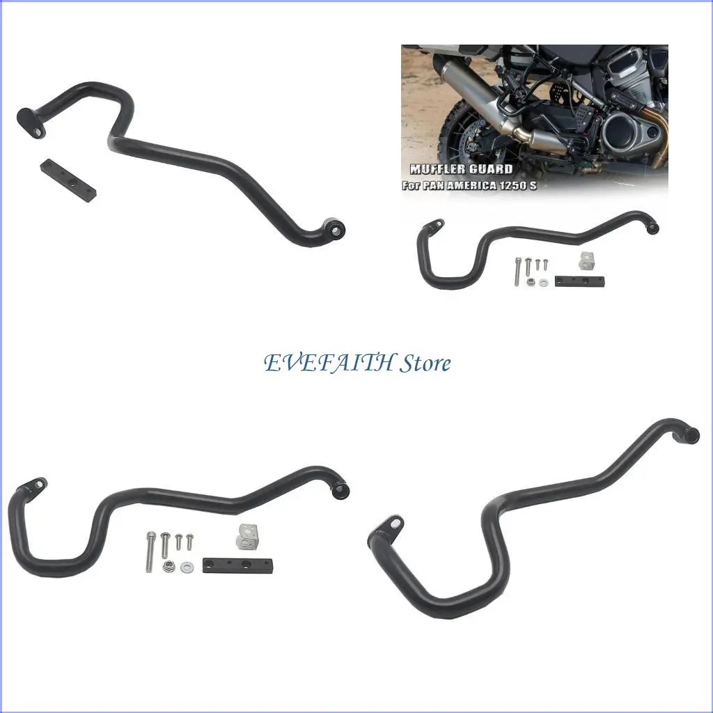 

124B мотоциклетный щиток выхлопной трубы, защитная крышка глушителя, аксессуары для мотоциклов для 1250 ADV