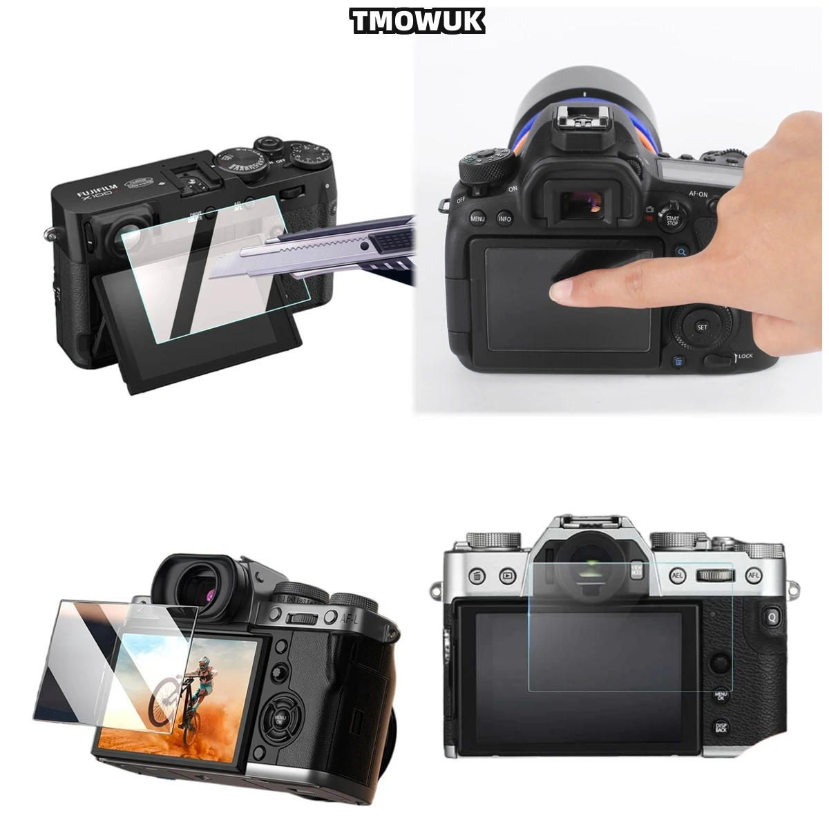 

For Fujifilm X-100T X-100 X-100S X-100F, Scratch-Resistant 9H Glass Film.
