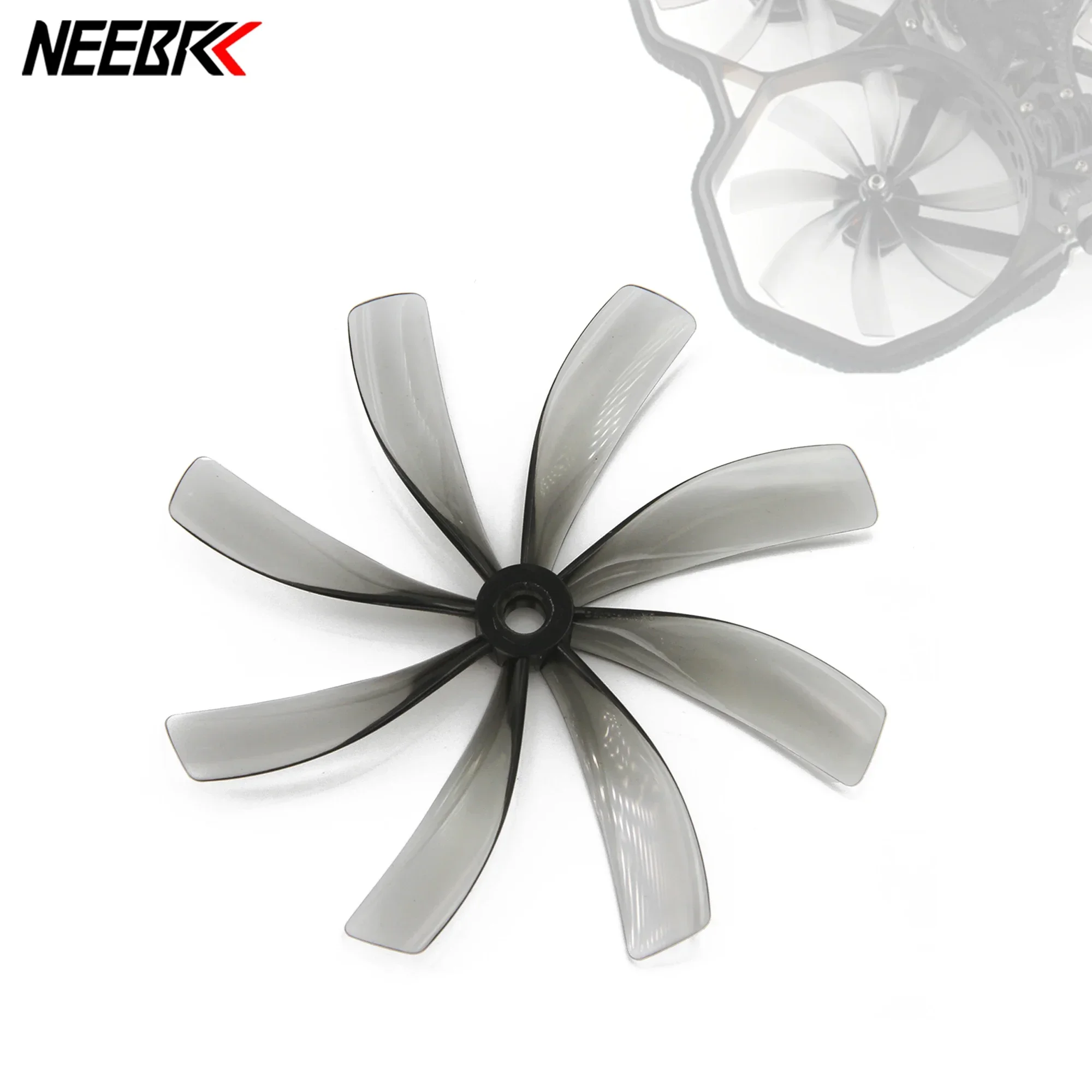 2Pairs 3,5 zoll 89x8 90x5 90x3 8/5/3-blatt CW CCW PC Prop 5mm/1,5mm Welle Propeller für FPV Racing Drone Quadcopter Cinewhoop DIY