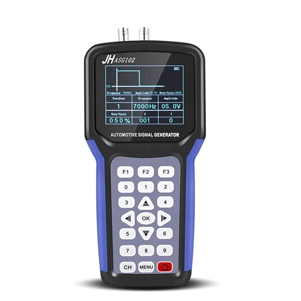 ASG102 Automotive Signal Generator Voltage Frequency Signal Source Car Diagnostic Instrument 2 Channels Waveform Signal Output