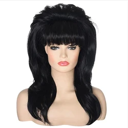 HAIRJOY 80s Women Peggy Bundy Beehive Wig Long Wavy Synthetic Hair Wigs for Married Housewife Vintage Costume Cosplay Halloween