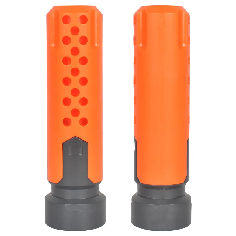 Airsoft Accessories Toys Muffler Accessories Modified Front Tube Decoration for Nerf Orange Grey for Nerf Gun Accessory