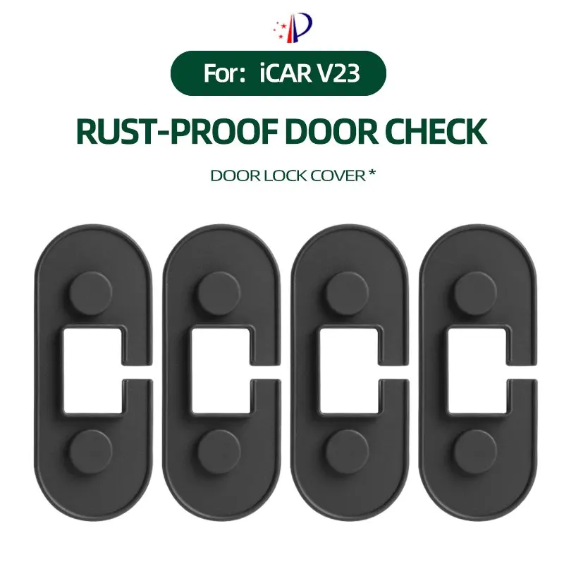 

Специальная крышка дверного замка Chery Icar V23, защитная накладка для дверного амортизирующего буфера, защитный рукав для дверного замка, силикон