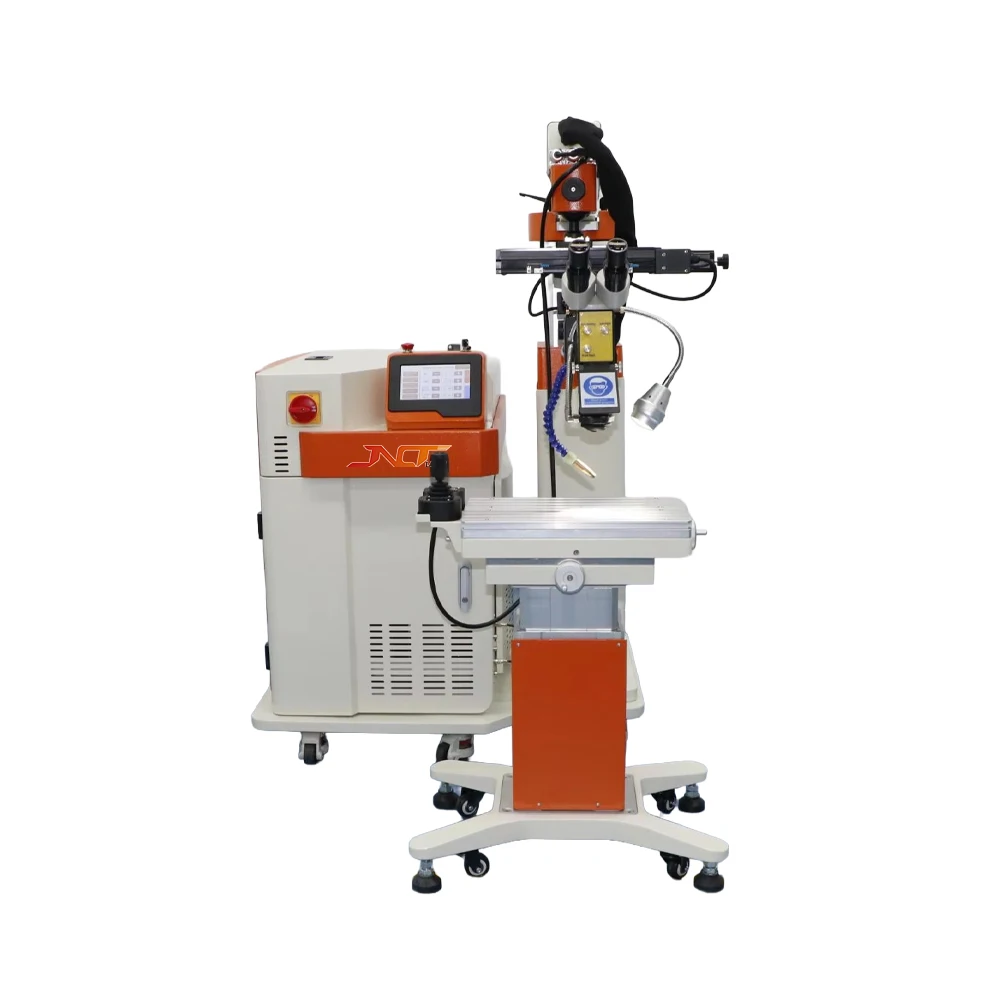 High Precision Integrated Boom Mold Welding Machine, Fiber Welder, QCW/CW Mold Repair Welding Machine for Mold, 3C