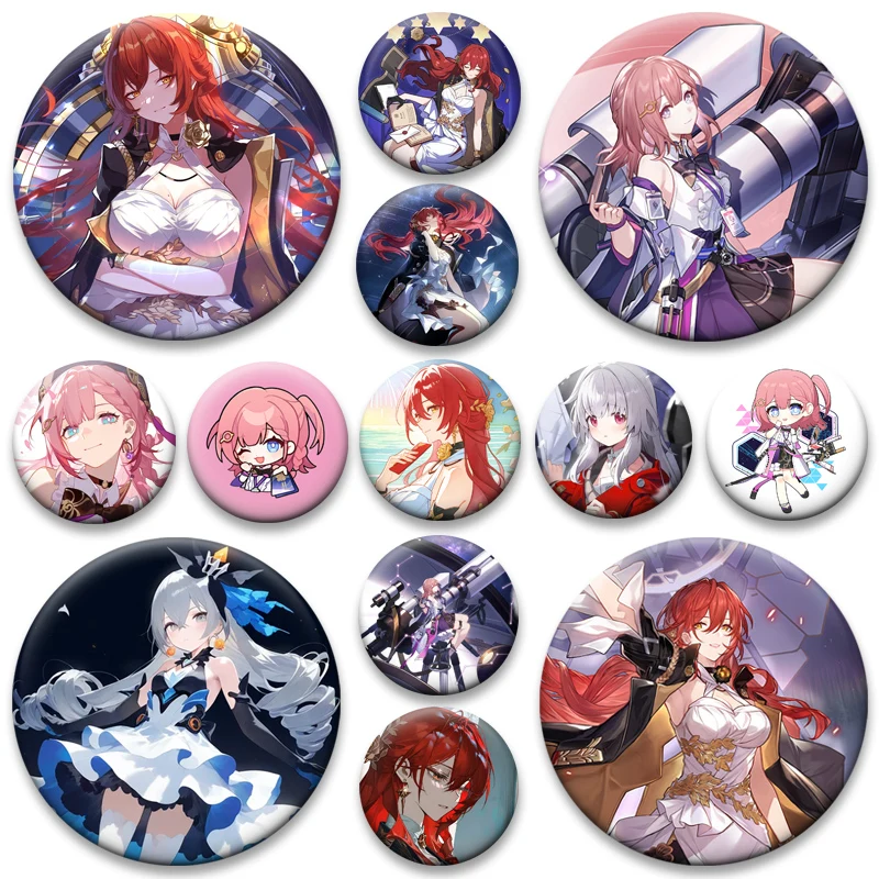 Игра-honkai-star-rail-значок-аниме-Броня-Рэнд-Химеко-Каэфа-броши-с-персонажем-мультфильма-круглые-булавки-для-лацканов-ювелирное-изделие-подарок
