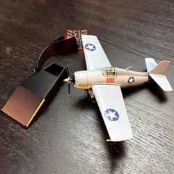 Diecast 1:72 Scale American fighter F6F F4F F4U warplane Alloy Finished Aircraft Simulation Model Souvenir Gifts For Adult Boy