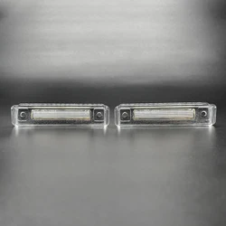 2Pcs For Mercedes Benz E-Class W124 E-Class S124 SL-Class R129 Kombi Hight Brightness LED License Number Plate Light