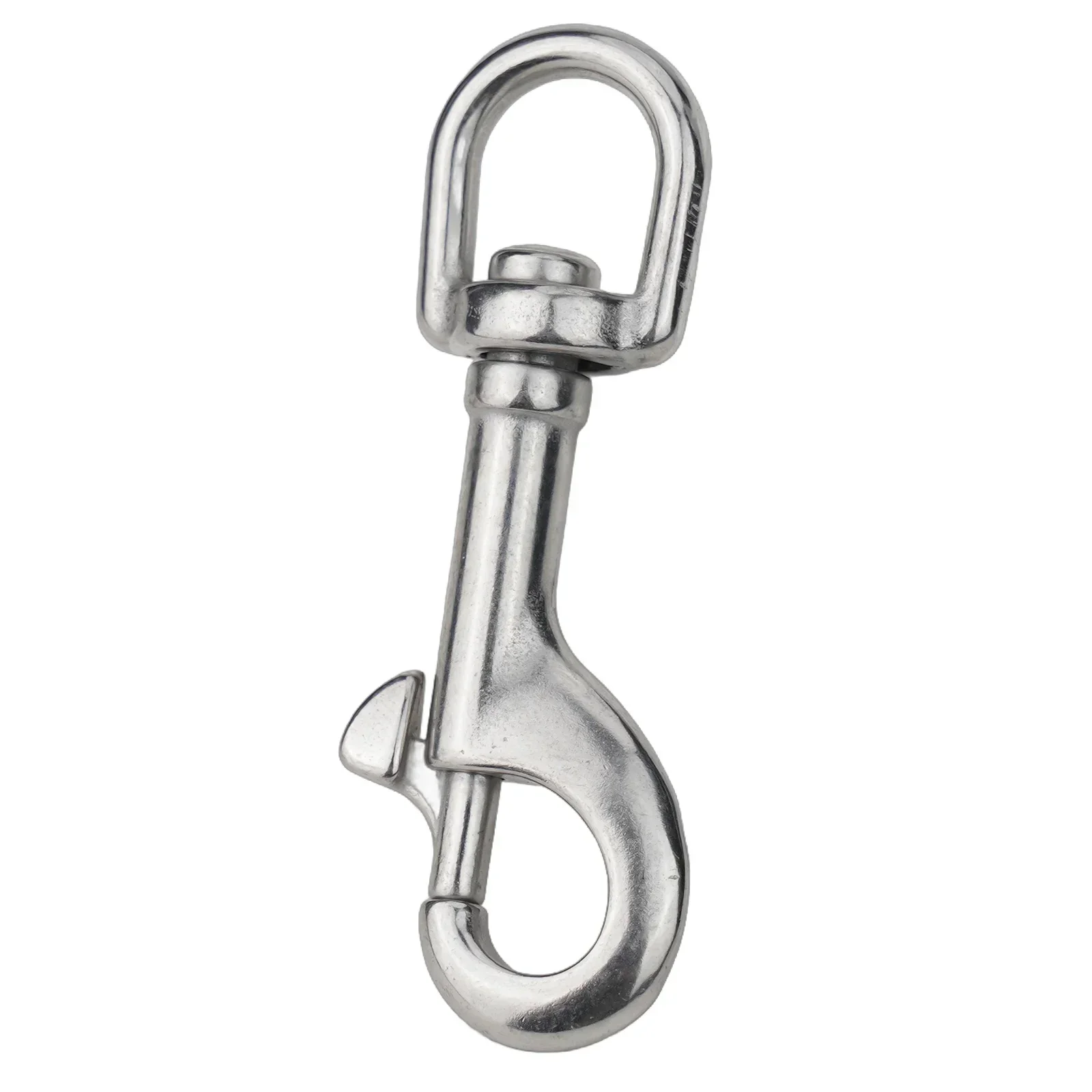 316 Marine Grade Stainless Steel Eye Bolt Hook Rust-Proof Swivel For Scuba Diving, Dog Leashes Tent Camping 65-126mm SCUBA Part