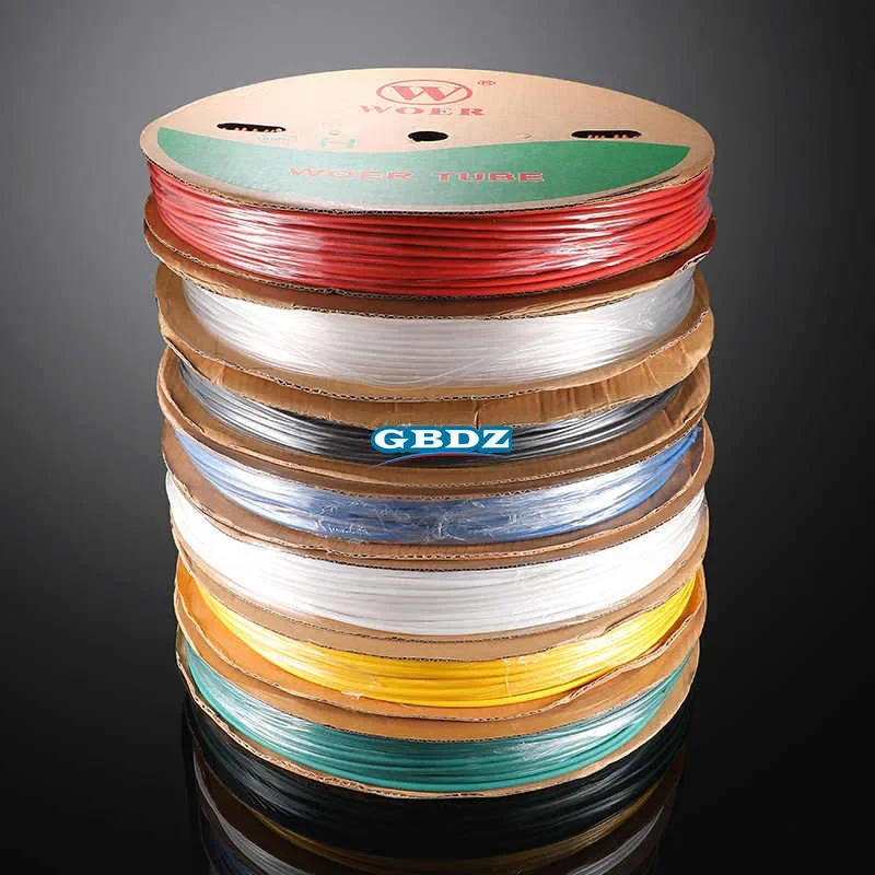 

2-28mm WColour Insulated Heat-Shrinkable Tube Sleeve Shrinkable Tube Environment-Friendly Audio Cable Insulating Sleeve Diameter