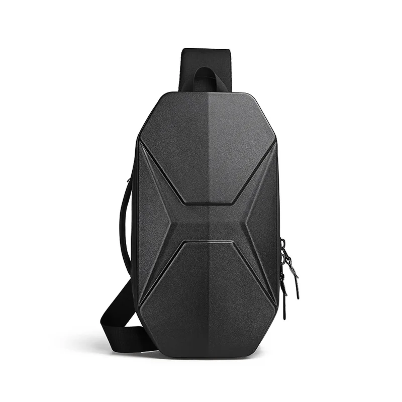 OZUKO-sac de poitrine anti-vol pour hommes, sacoche imperméable à la mode pour court voyage, chargeur usb, sac à bandoulière pour adolescents