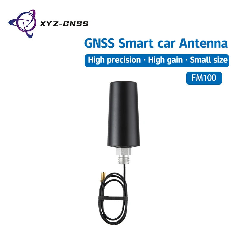 XYZ-GNSS Positioning Vehicle Antenna FM100 Four System Full Frequency High Precision RTK GNSS GPS Drone Agricultural