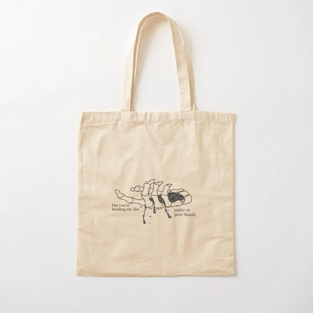 

Phoebe Bridgers Moon Song Skeleton with Lyrics Tote Bag Canvas bag for women tote bag canvas woman shopping Canvas Tote