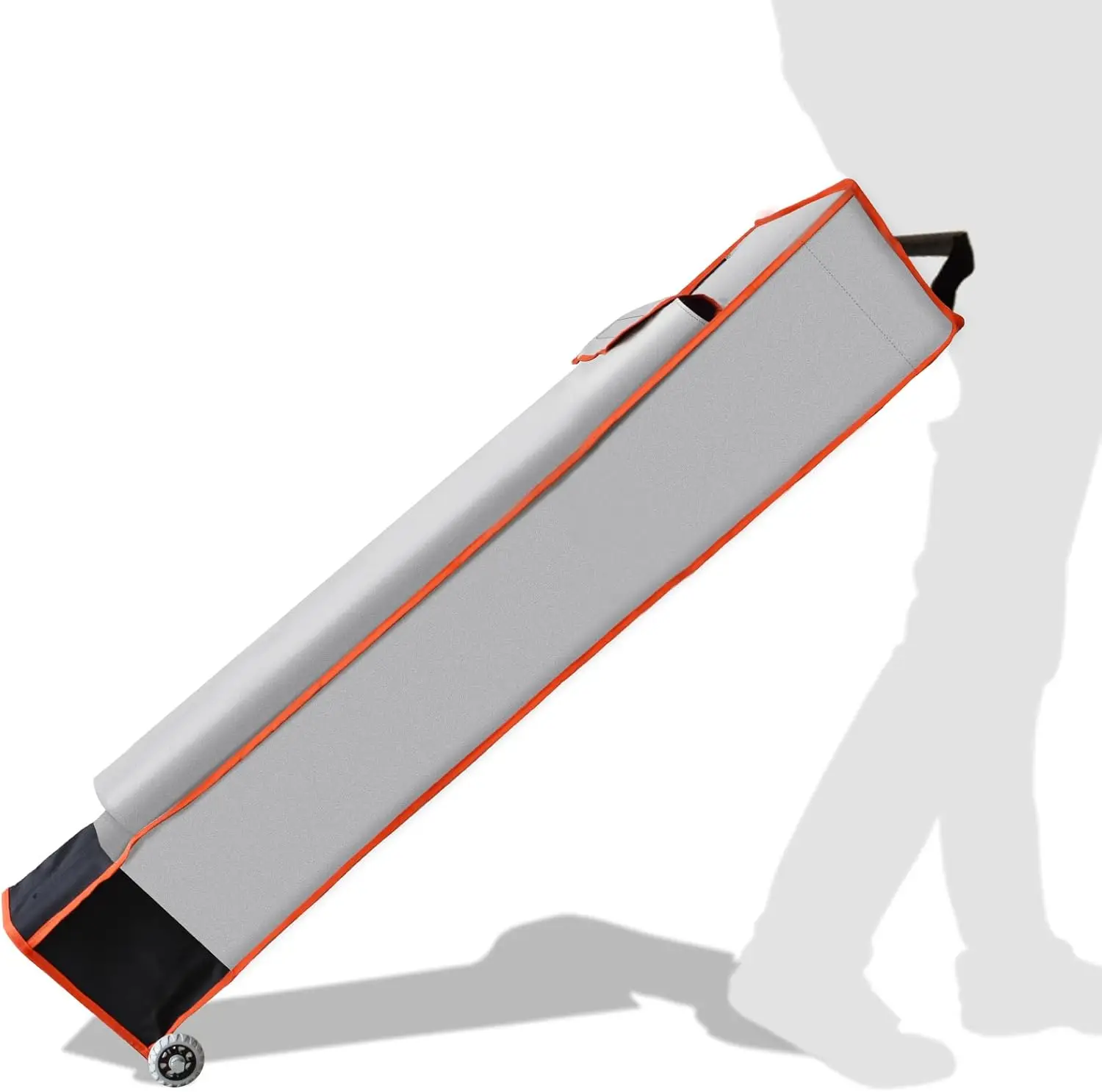 

Прочная сумка-тележка на колесах для палатки-шатра 10x10, универсальная, серого цвета