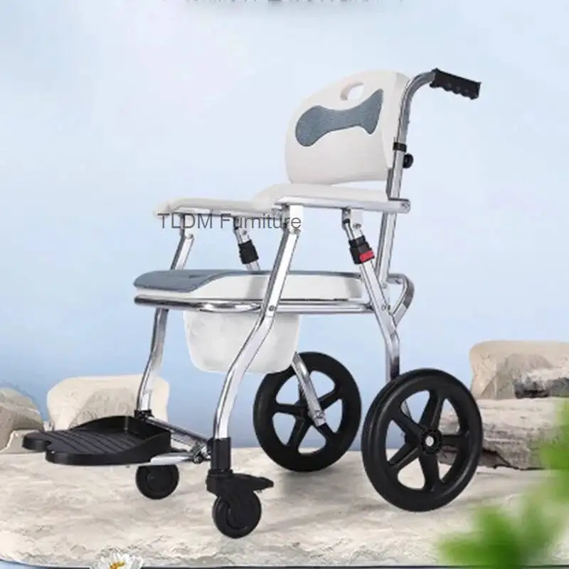 

Стул для ванной комнаты для пожилых людей с ограниченными возможностями, уличный туристический дизайнерский табурет для душа, портативный металлический стул для ног, гибкая мебель для дома