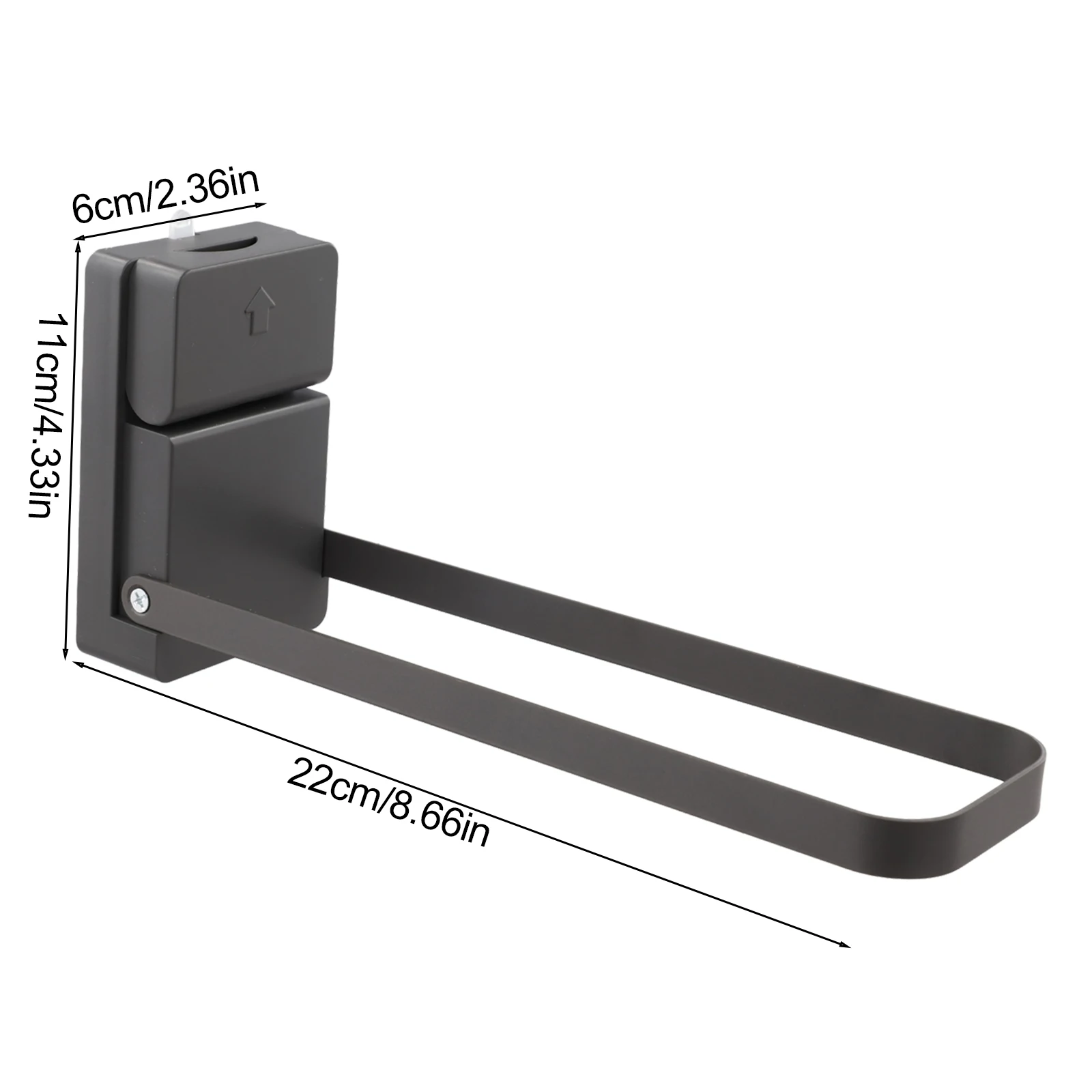 

Folding Towel Rack Bathroom Towel Holder With Suction Cup Household Drain Rack Removable And Foldable Wall-mounted Bracket