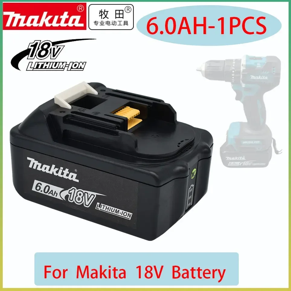 

Origina 18V Makita Power Tools Replacement Accessories BL1860 BL1850 BL1830B BL1815 Li-ion Rechargeable batteries Pack charger