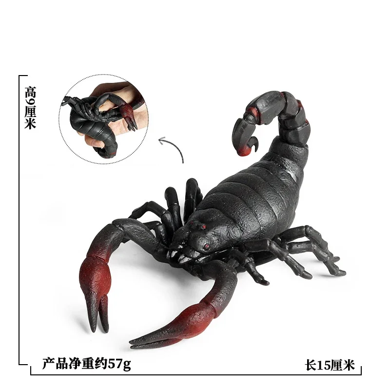 HOT SALE Simulation Static Scorpion Decompression Venting Insect Toy Animal Model