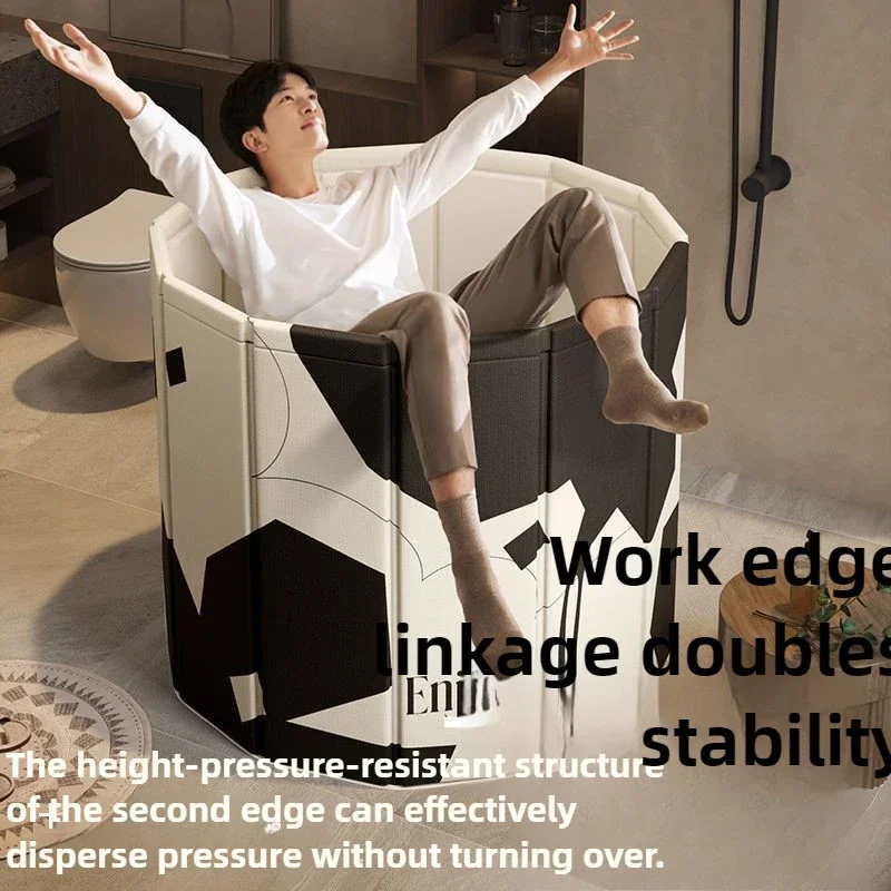 

Ванна для ванны для всего тела для взрослых, складное ведро для ванны, домашнее плавание для детей, 70 см, быстрооткрывающийся материал из ПВХ без кронштейнов