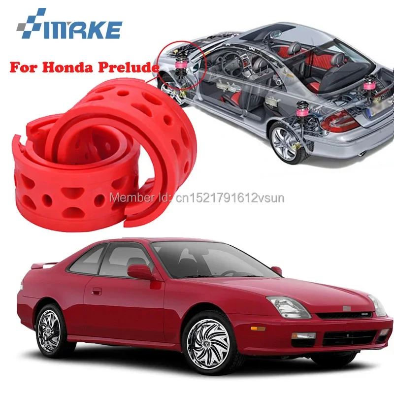 smRKE For Honda Prelude High-quality Front /Rear Car Auto Shock Absorber Spring Bumper Power Cushion Buffer