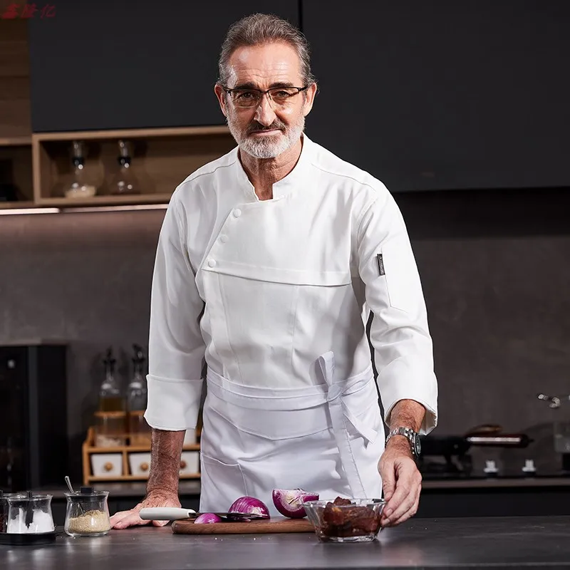 Uniforme de Chef d'hôtel, vêtements de travail de Chef de Restaurant, magasin de gâteaux, boulanger, serveur de Restaurant occidental, vêtements de cuisine d'automne