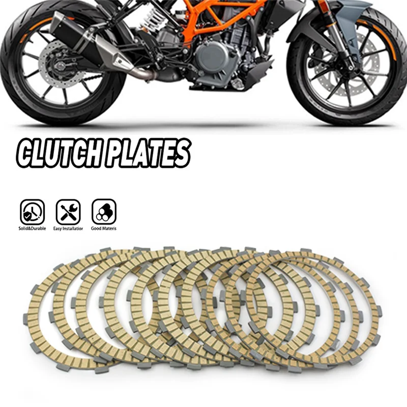 Комплект дисков сцепления мотоцикла для RC250 RC390 250 390 Duke Adventure, аксессуары для мотоциклов
