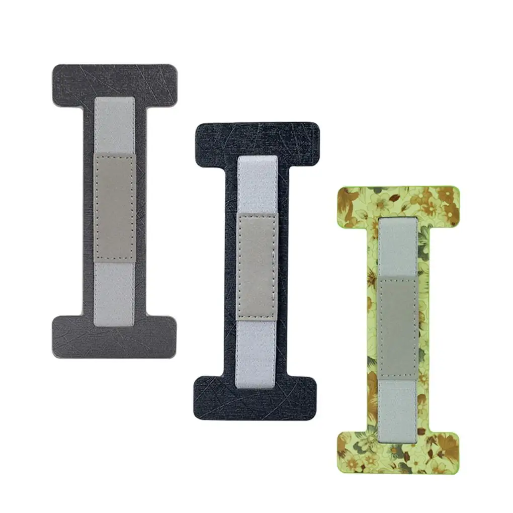 Universal Tablet Halter Handgriff riemen Lederst änder Aufkleber Gürtel