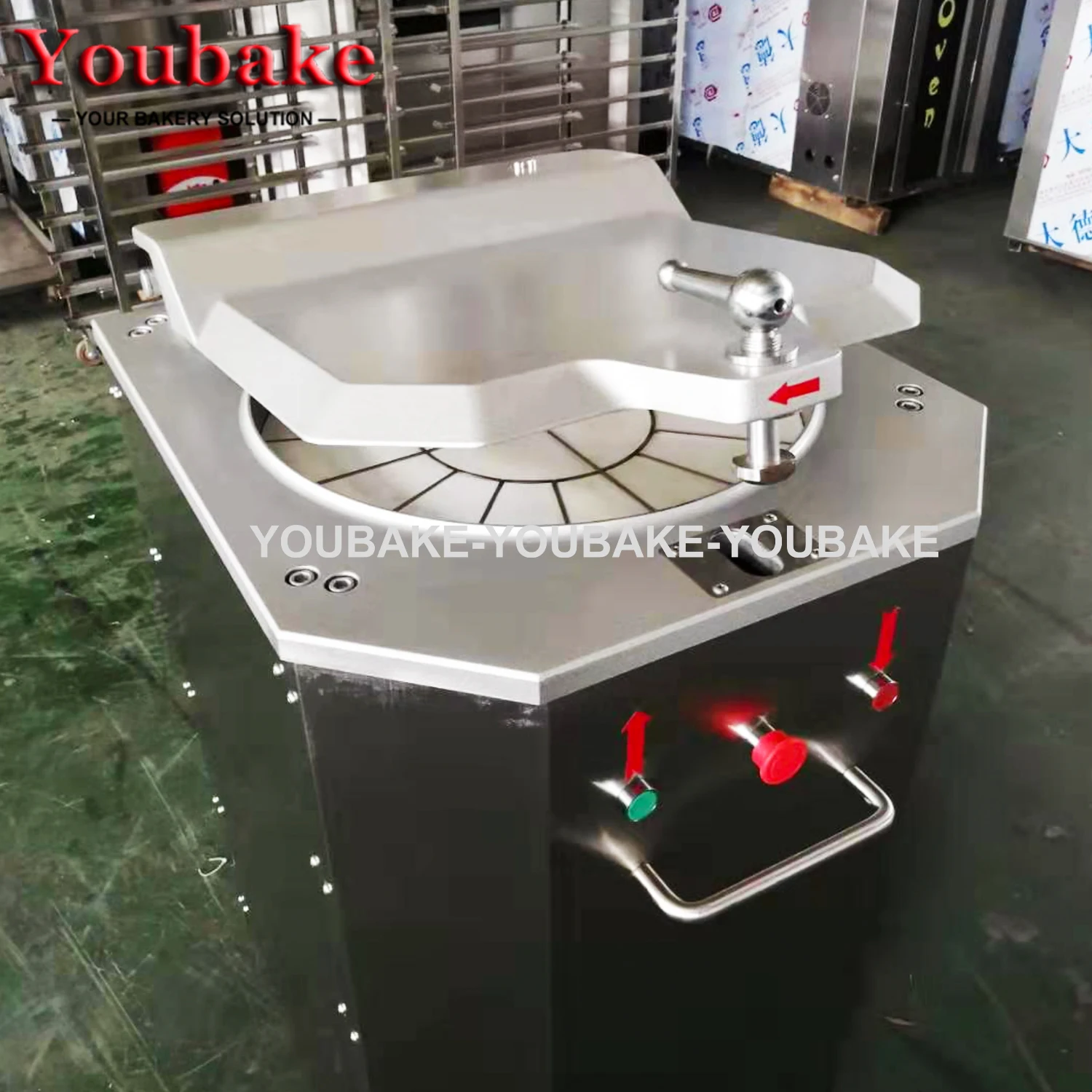 Hydraulic Dough Divider And Bread Cutter Machine For Bakery In 16/20/30PCS