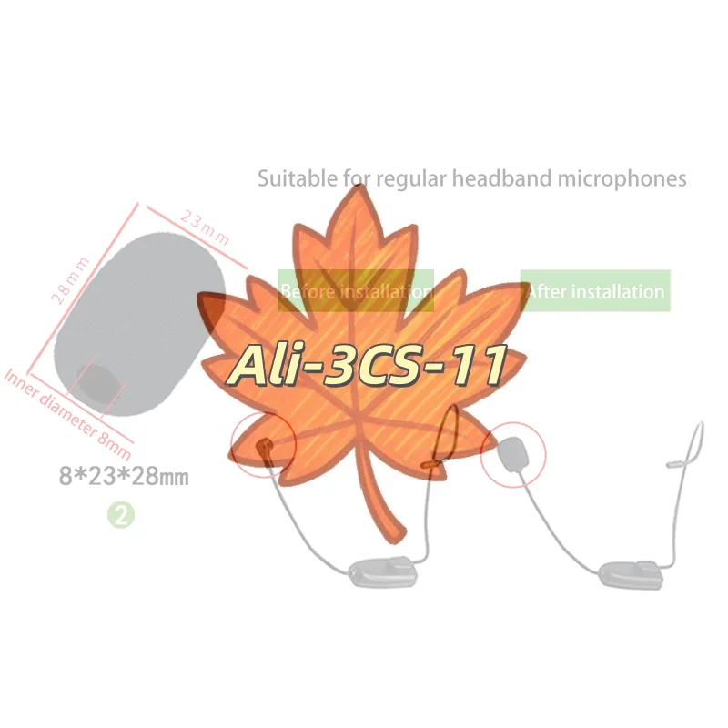 

10 шт. пенопластовые чехлы для микрофона мотоциклетного шлема-ветрозащитная губка для микрофона для систем внутренней связи Bluetooth, шумоподавление