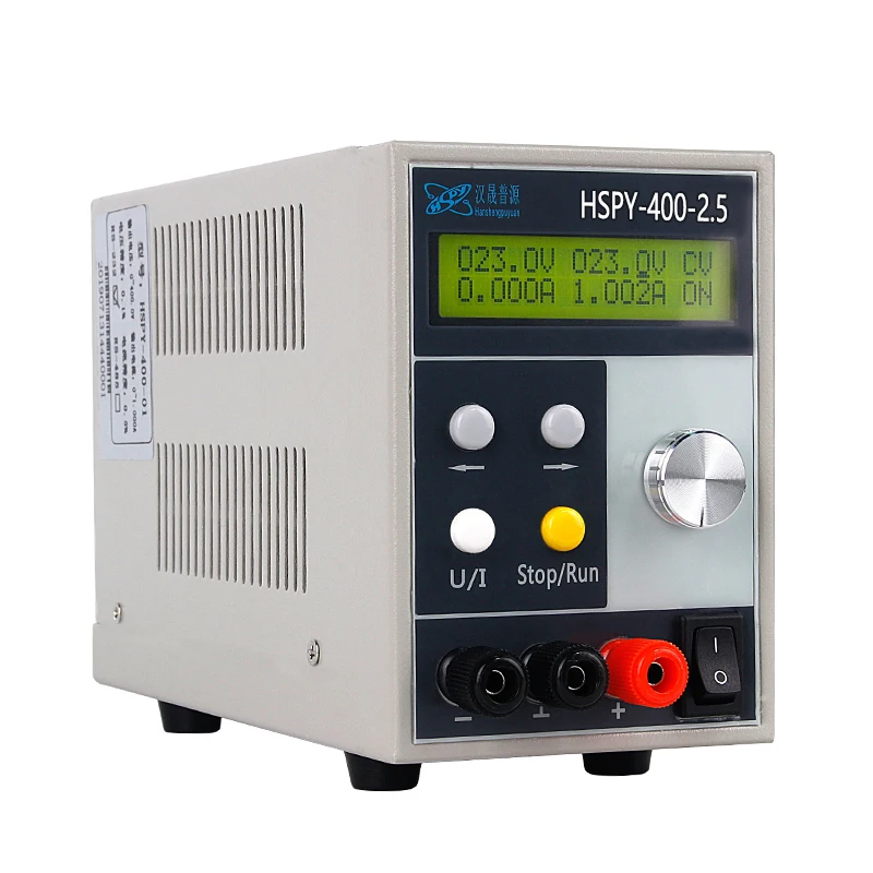 

HSPY400-2.5 400V 2.5A DC Power Supply Laboratory Test Benc Top Programmable DC Regulatd Power Source