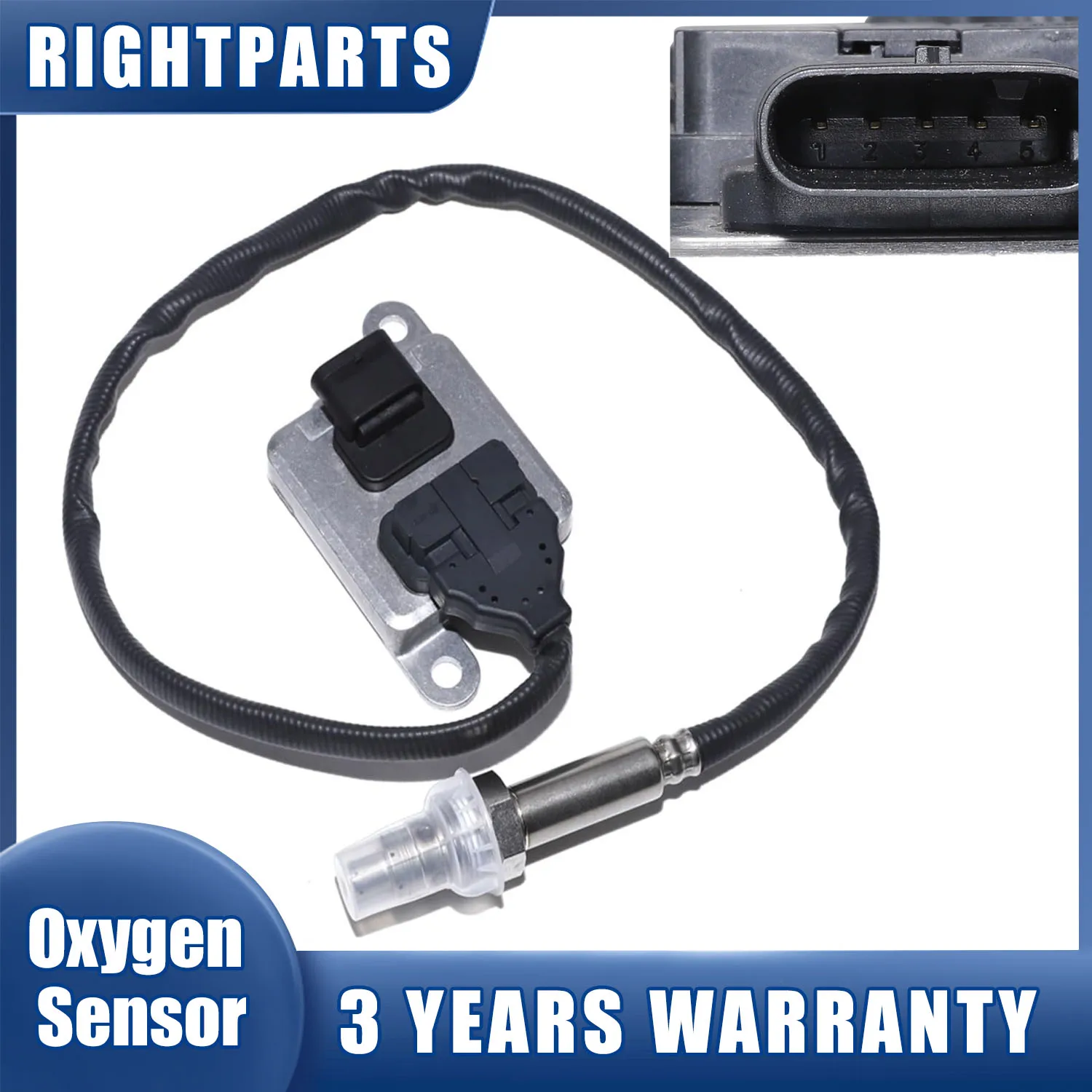 

5801471118 5801881001 5WK96791A Original New Nitrogen Oxide Sensor Nox Sensor 24V for IVECO Daily 3.0 E6 2014 2016 5WK96791