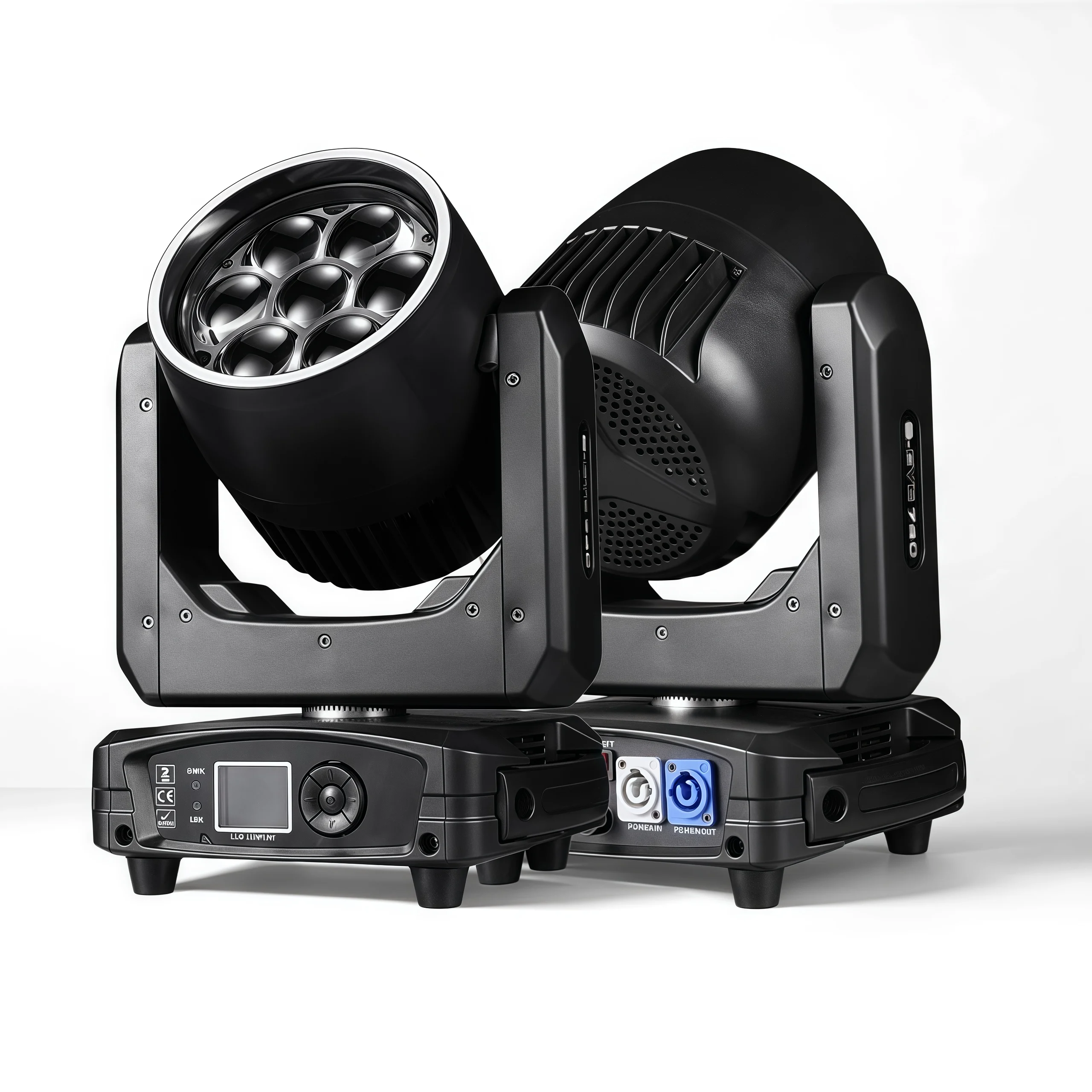 

7x40W Bee Eye Beam Wash Halo Effect LED Moving Head RGBW 4in1DMX512 Control For DJ Disco Party Nightclub Wedding KTV