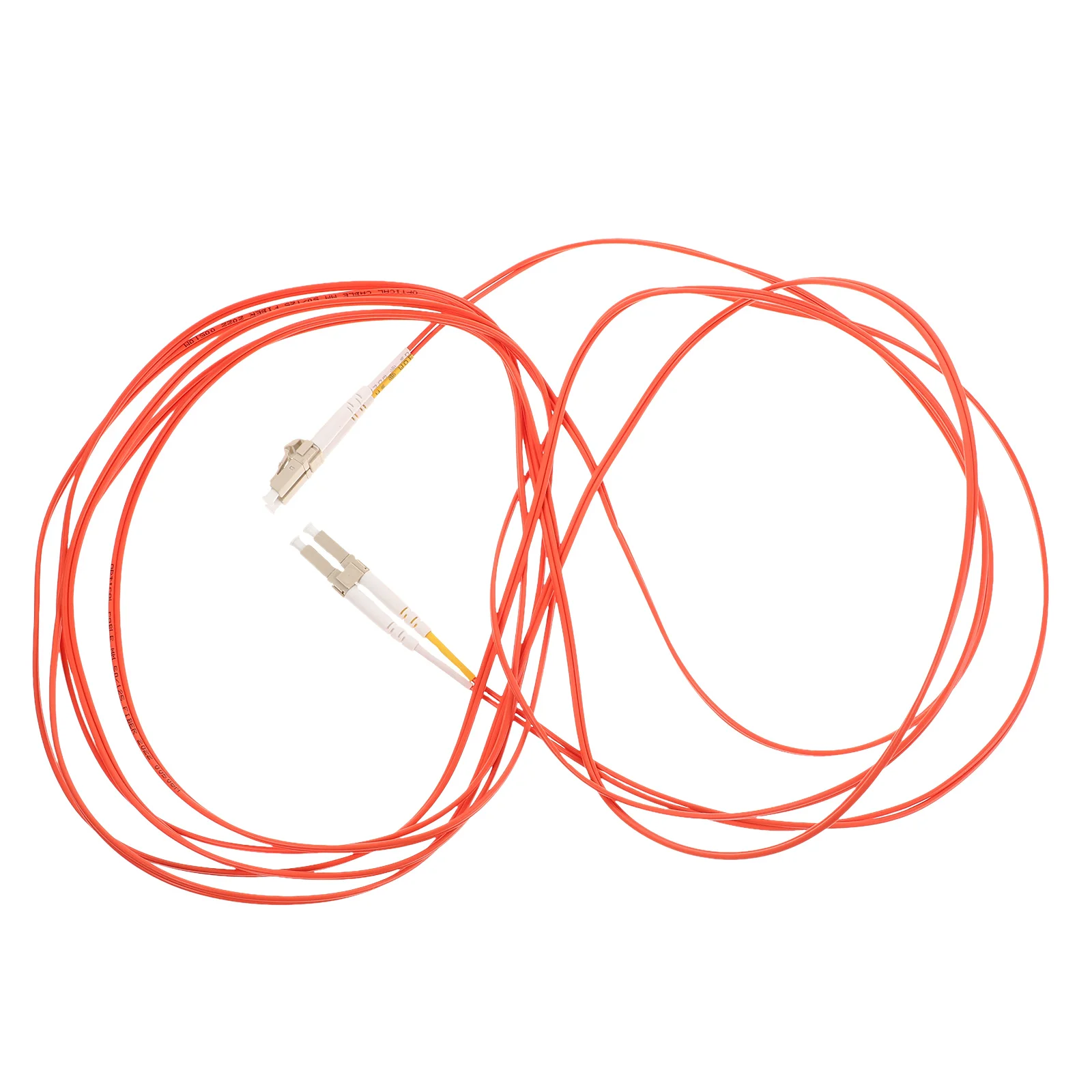 

Fiber Jumper 50 125μm LC to LC Patch Durable Transmission High Speed Data Efficient Connectivity Waterproof