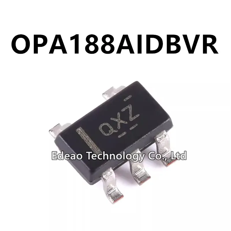 10-100PCS/lot NEW OPA188AIDBVR SOT23-5 OPA188AIDBVT OPA188AIDBV OPA188AI OPA188A SMD Marking:QXZ