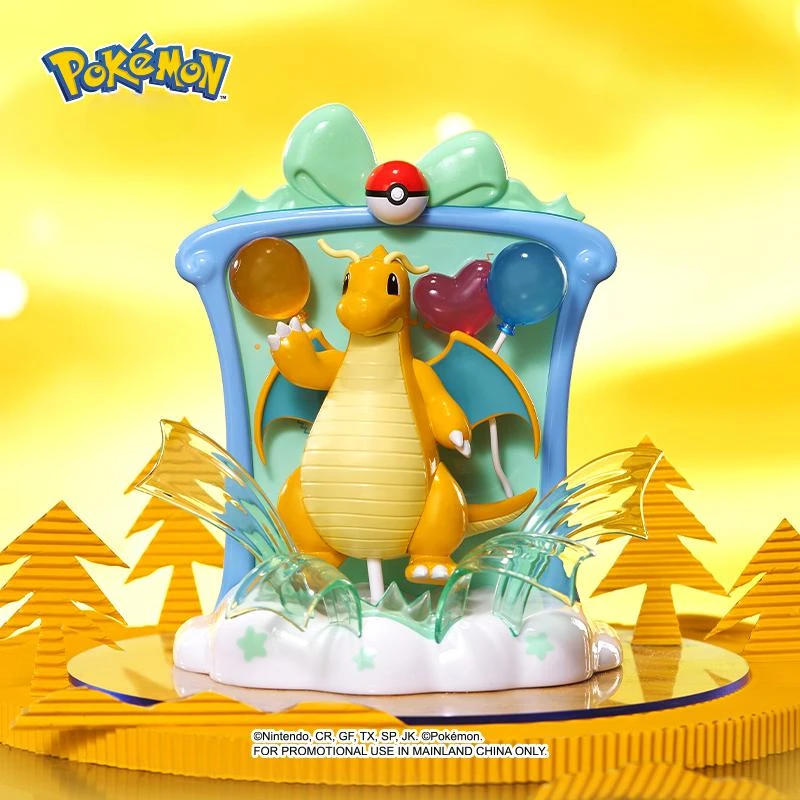 Nuovo Pokémon Photo Frame Pikachu Gengar Sylveon Jigglypuff Dragonite Happy Party Montaggio Ornamenti Kawaii Giocattoli per bambini Regali