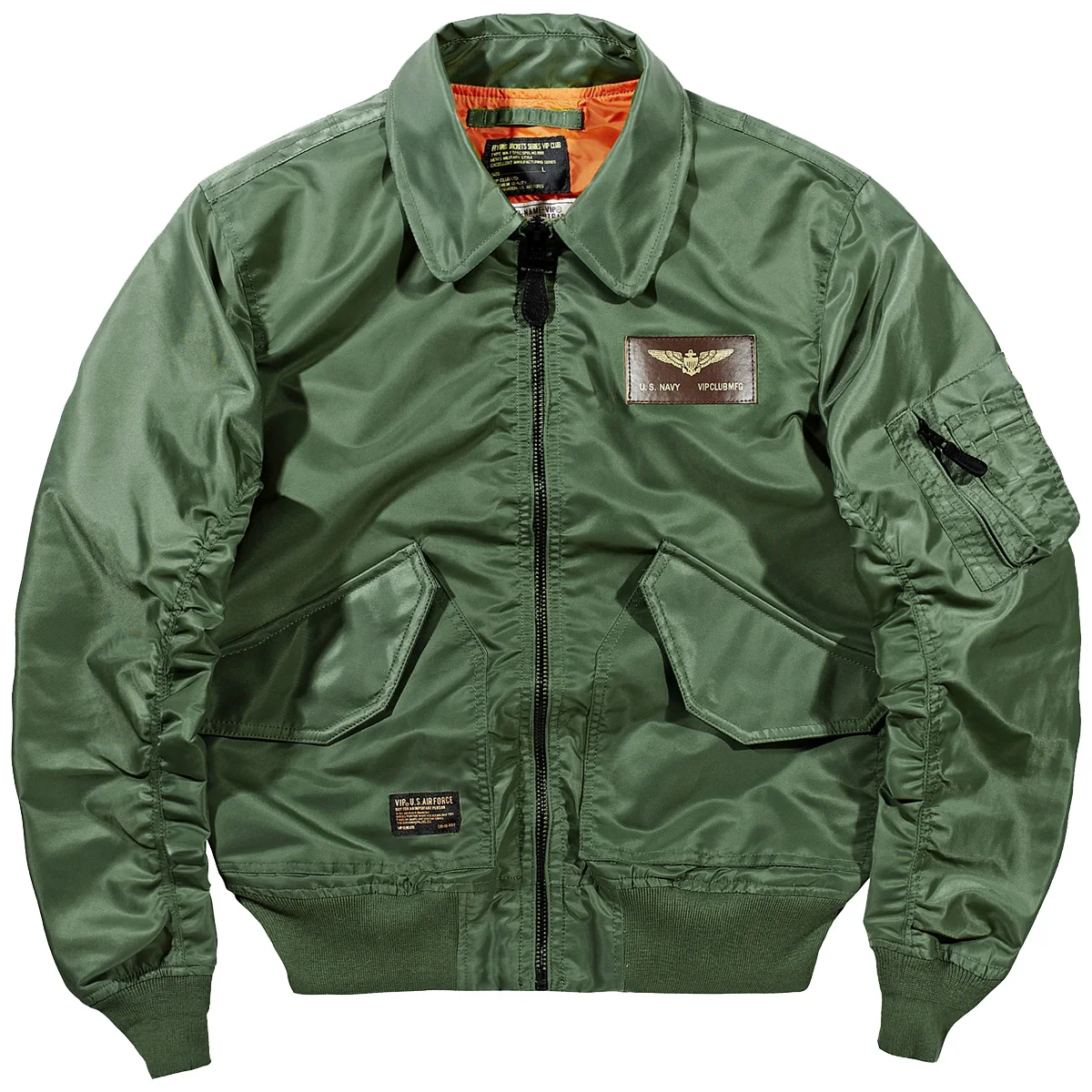 

New Men Air Force Pilot Jacket Oversize Loose Laple Cargo Coat Military Tactical Flight Jackets Coat