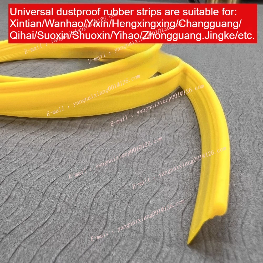 5M Linear Encoder Rubber Seal Strip、Grating Ruler Rubber、Electronic Ruler Tape、Sealed Dustproof Rubber CNC Lathe, Milling Parts