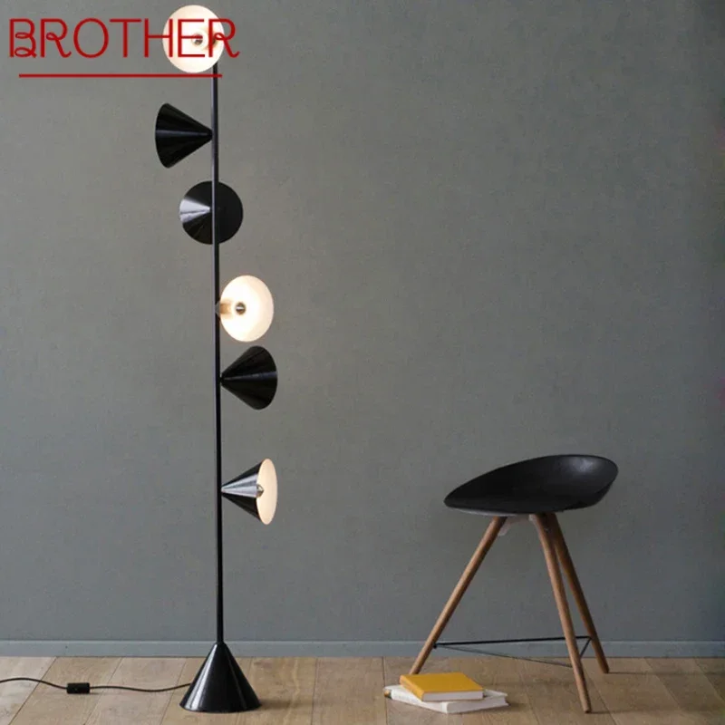 BROTHER Nordic Modern Floor Lamps Designer Creativity Living Rooms Bedrooms Sample room Minimalist art Lighting Fixtures