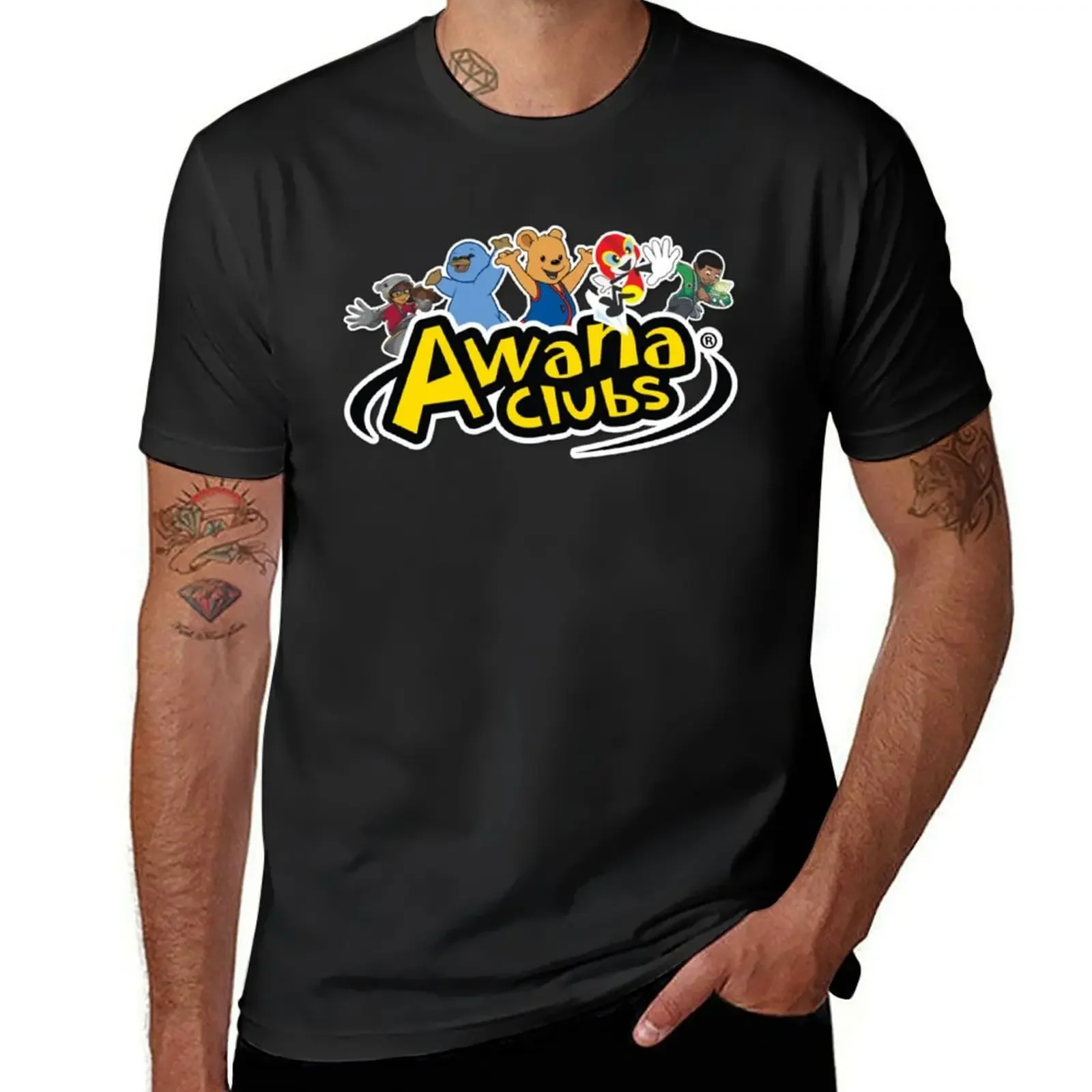 Awana Clubs Official T-Shirt sweat cheap stuff summer tops funny t shirts men