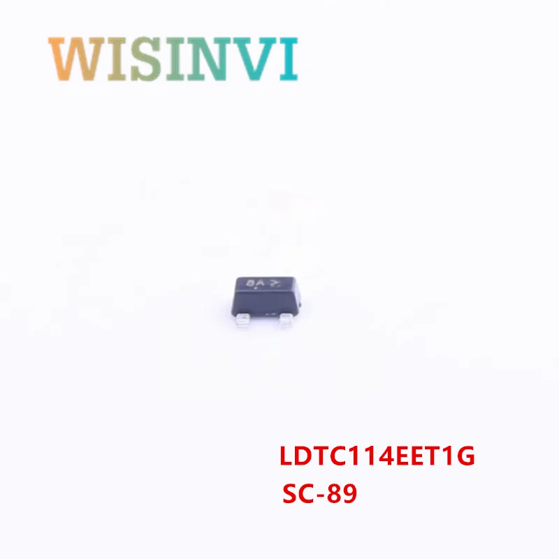 100PCS LDTC114EET1G marking 8A  LDTC144EET1G 8C LDTC143EET1G 8J SC-89 NPN Silicon Transistors