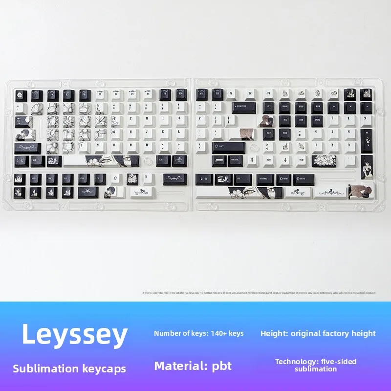 

Колпачки для клавиш KUXM PBT 140+, полная пятисторонняя термосублимация, оригинальная высота, небольшой полный набор