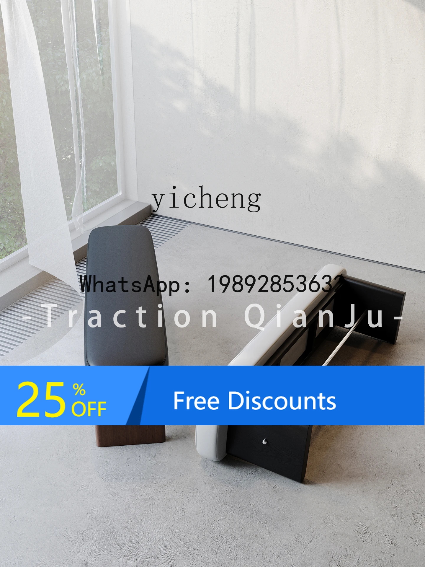 Solid Wood Long Bench for Bedroom Bedside Home Use Shoe Changing Cloakroom Rest Long Strip Bench